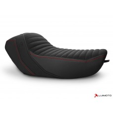 LUIMOTO (Classic) Rider Seat Covers for the HARLEY DAVIDSON IRON 1200 (2018+)